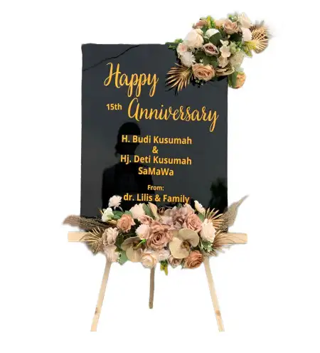 Papan Bunga Akrilik Ampelan